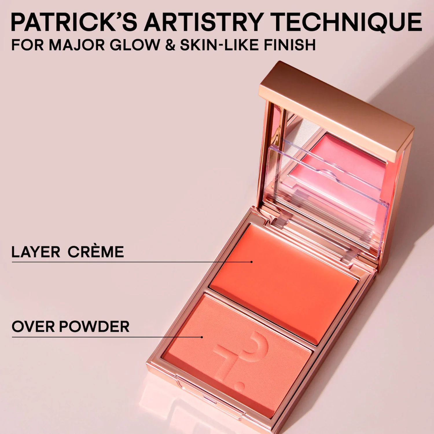 Mini Major Headlines Double-Take Crème & Powder Blush Duo — foto 7 de 12